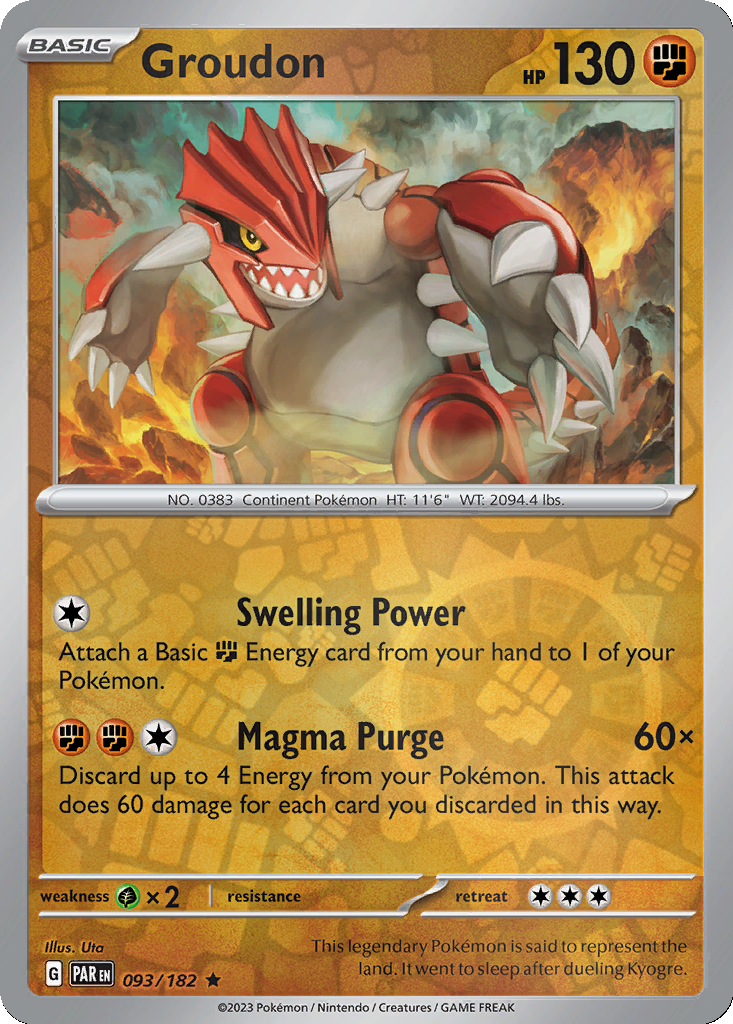 Groudon [Reverse Holo] #93