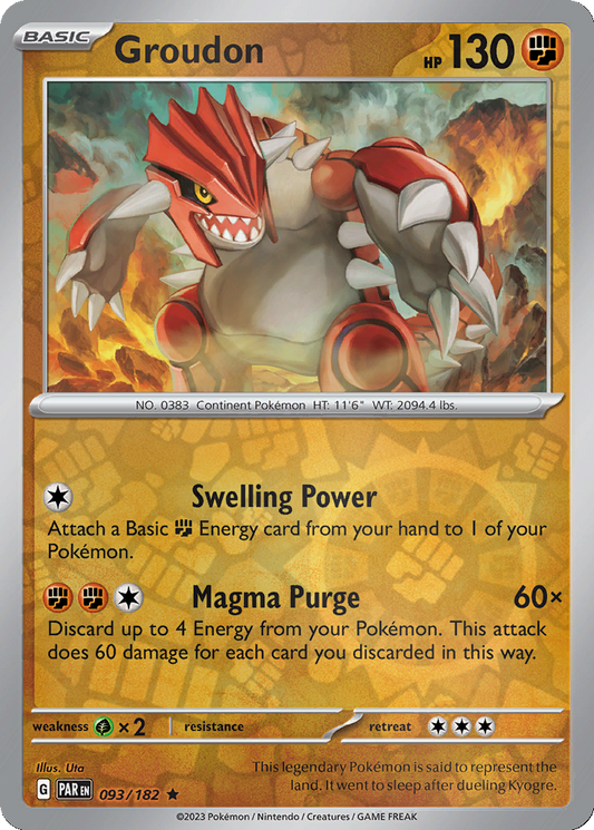 Groudon [Reverse Holo] #93