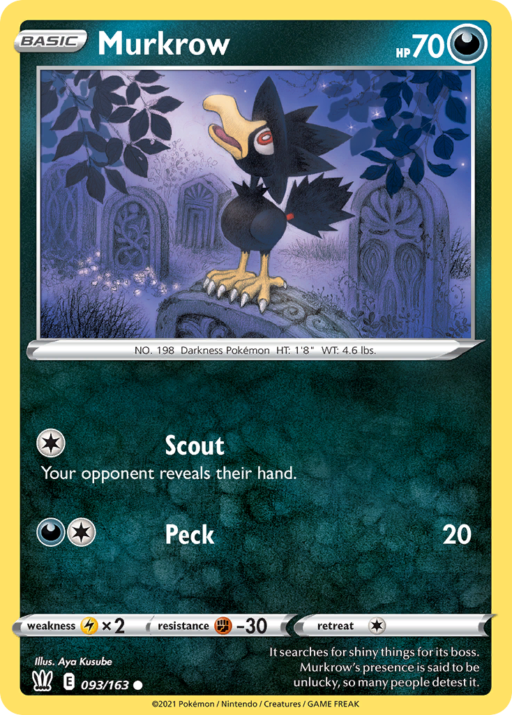 Murkrow Battle Styles 93