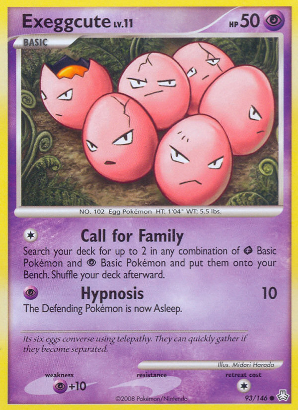 Exeggcute Legends Awakened 93