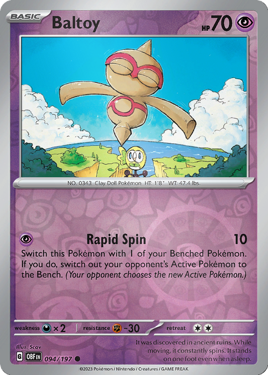 Baltoy [Reverse Holo] #94