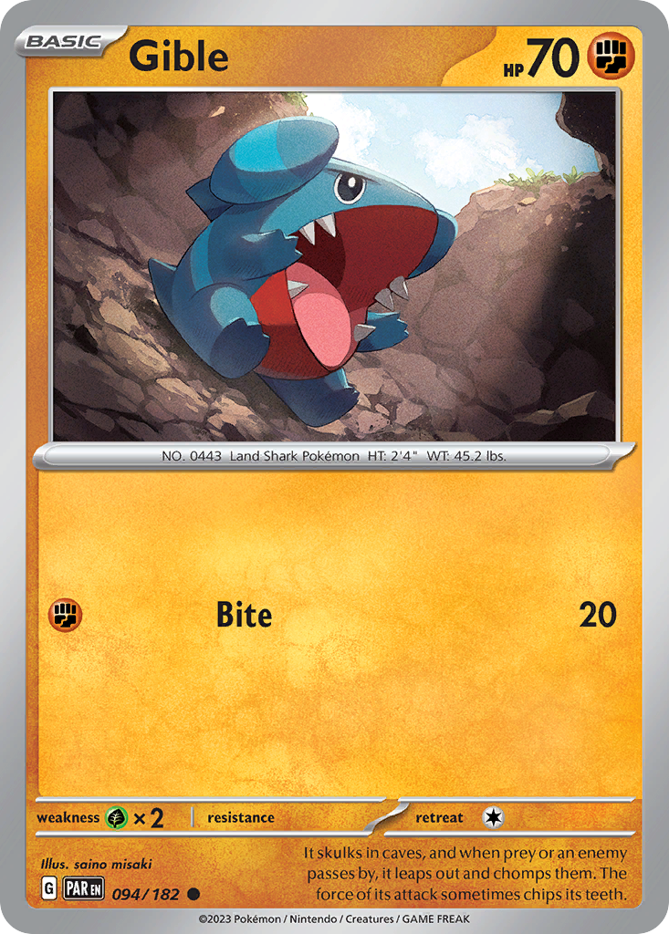 Gible Paradox Rift 94