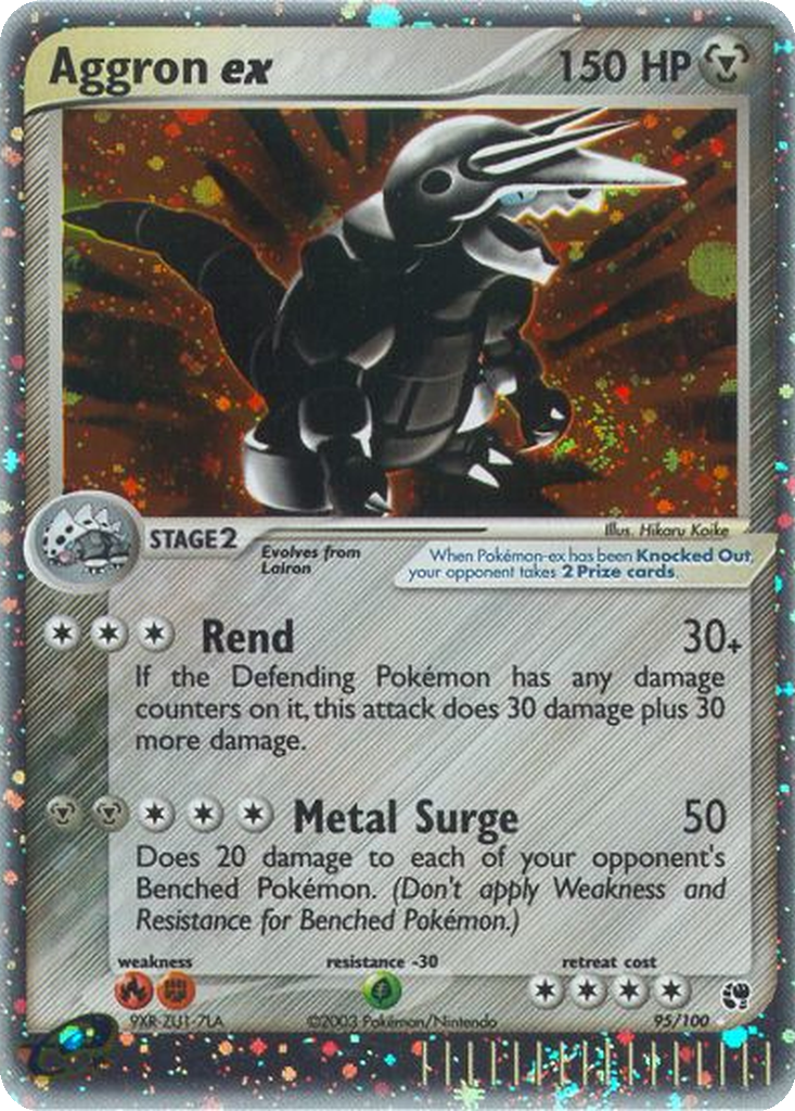 Aggron EX #95