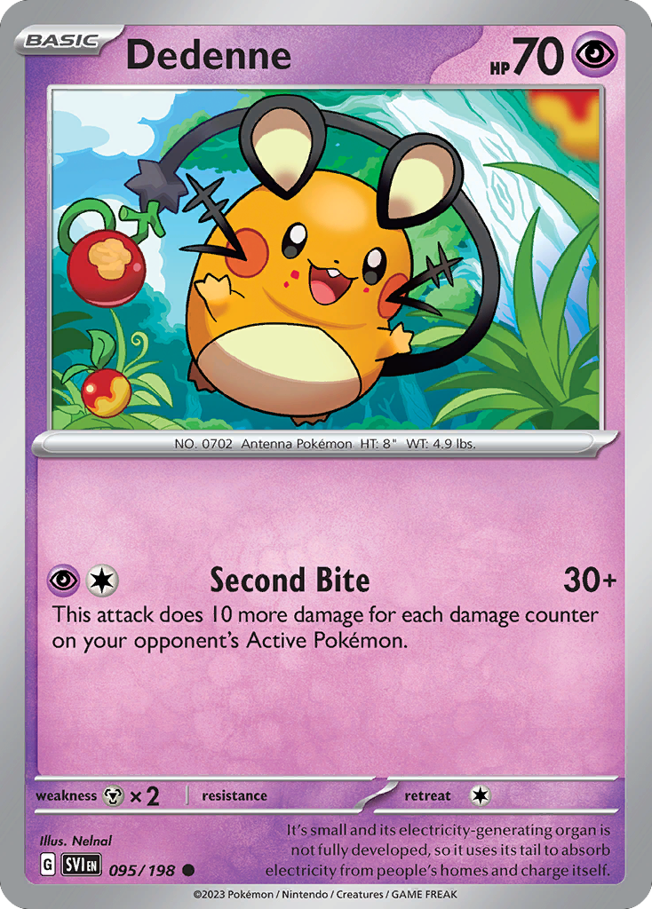 Dedenne Scarlet & Violet 95