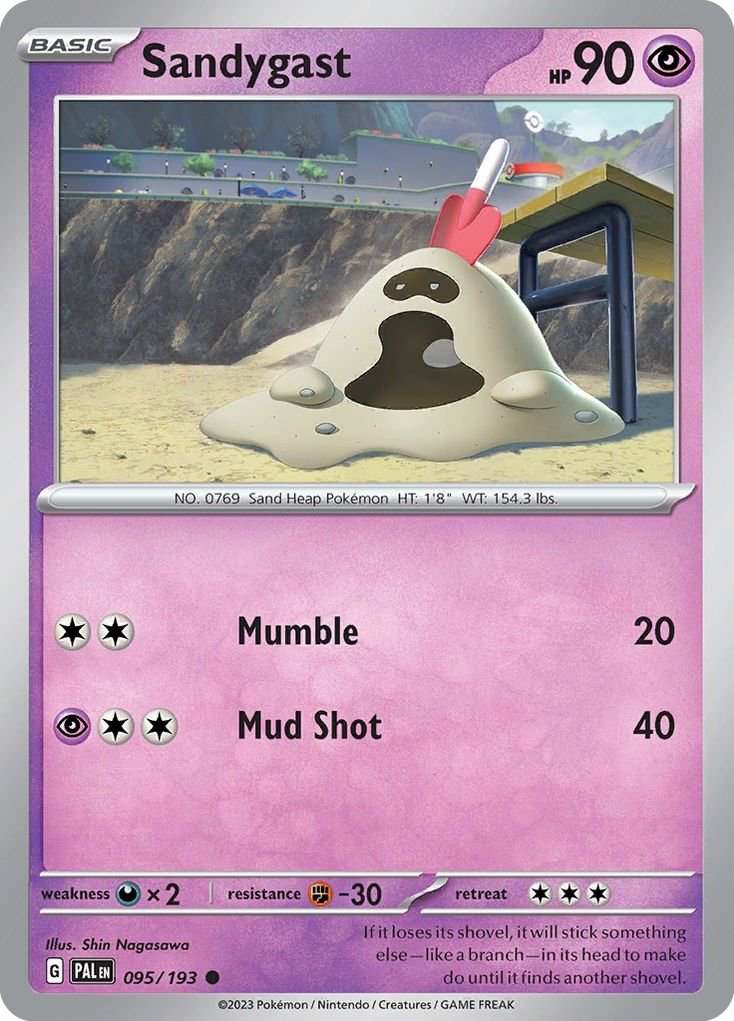 Sandygast Paldea Evolved 95