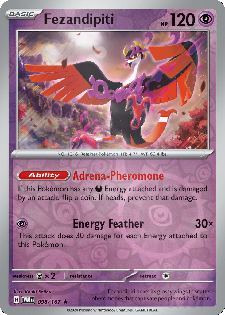 Fezandipiti [Reverse Holo] #96