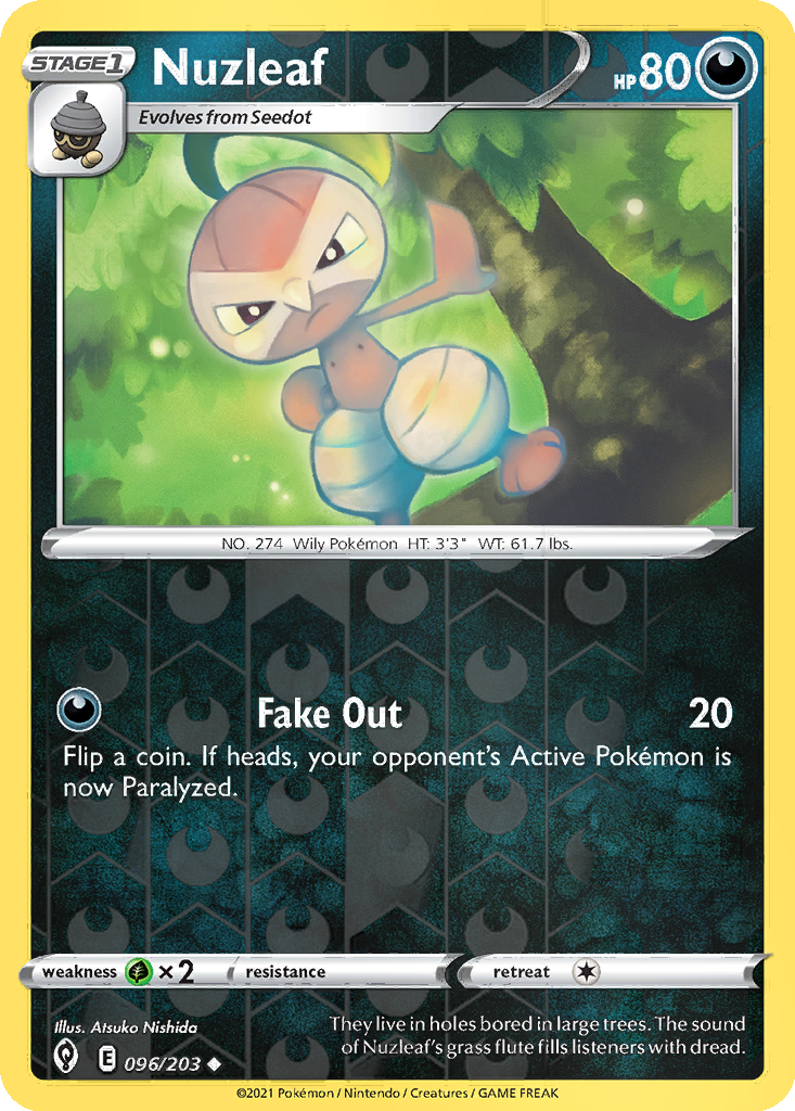 Nuzleaf [Reverse Holo] #96