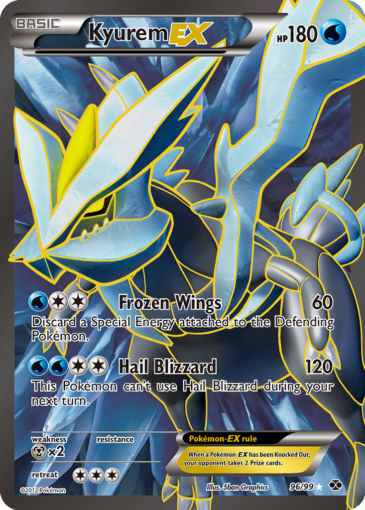 Kyurem EX #96