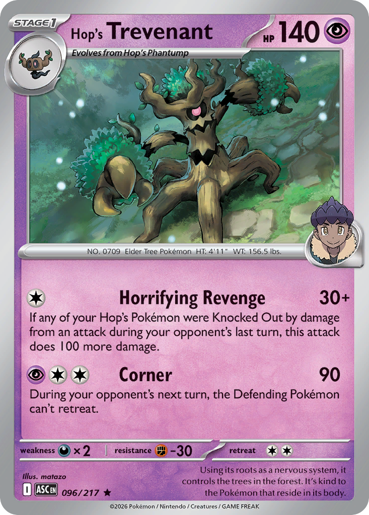 Hop's Trevenant #96