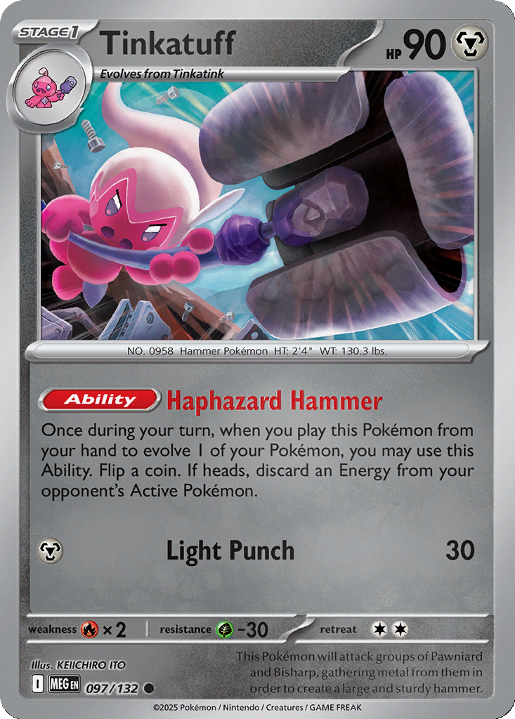 Tinkatuff [Reverse Holo] #97