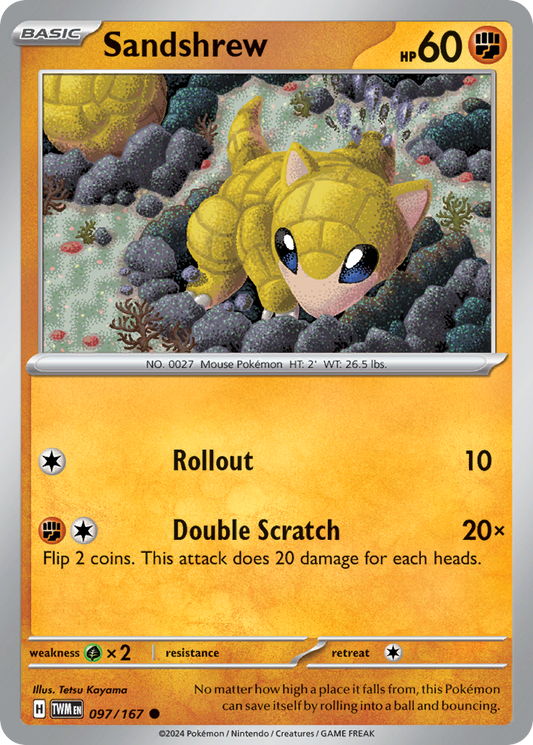 Sandshrew Twilight Masquerade 97