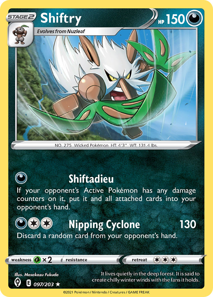Shiftry Evolving Skies 97