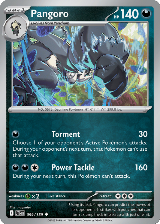Pangoro [Reverse Holo] #99