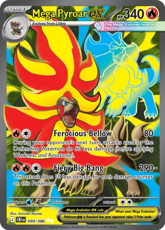 Mega Pyroar ex #99