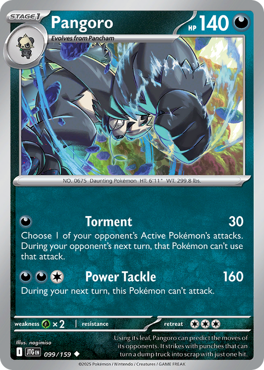 Pangoro Journey Together 99