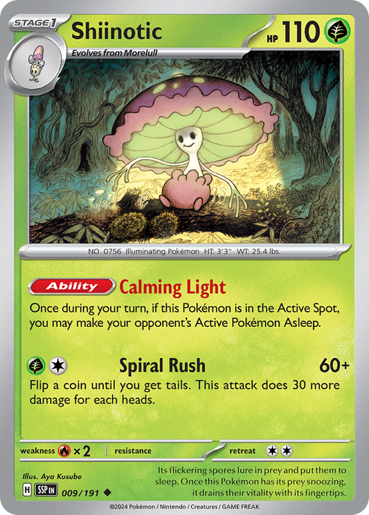Shiinotic Surging Sparks 9