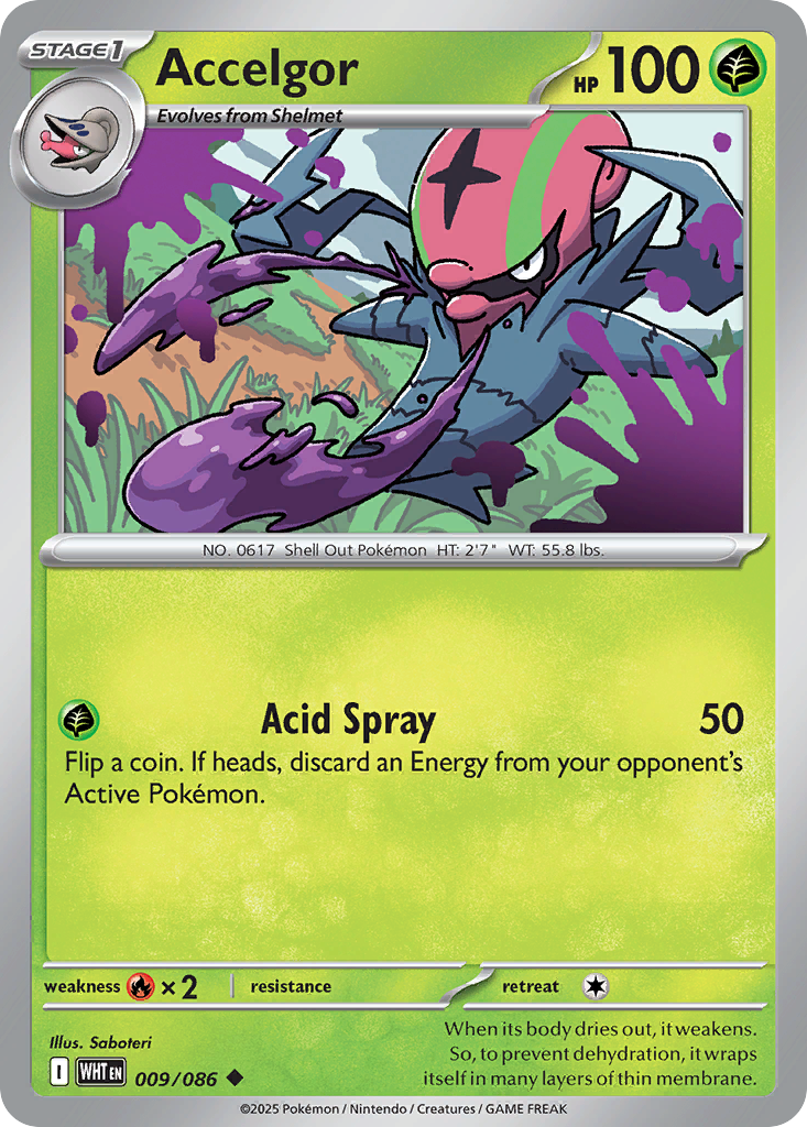 Accelgor White Flare 9