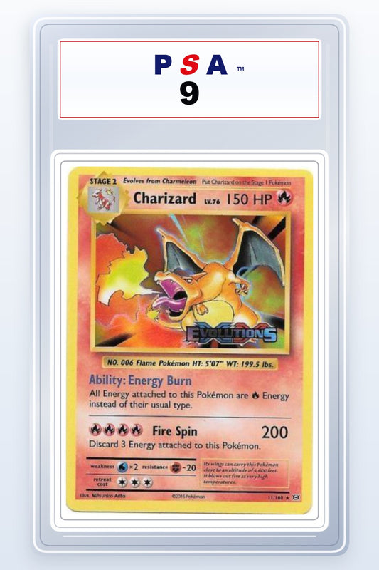 Charizard [Prerelease] #11 PSA 9