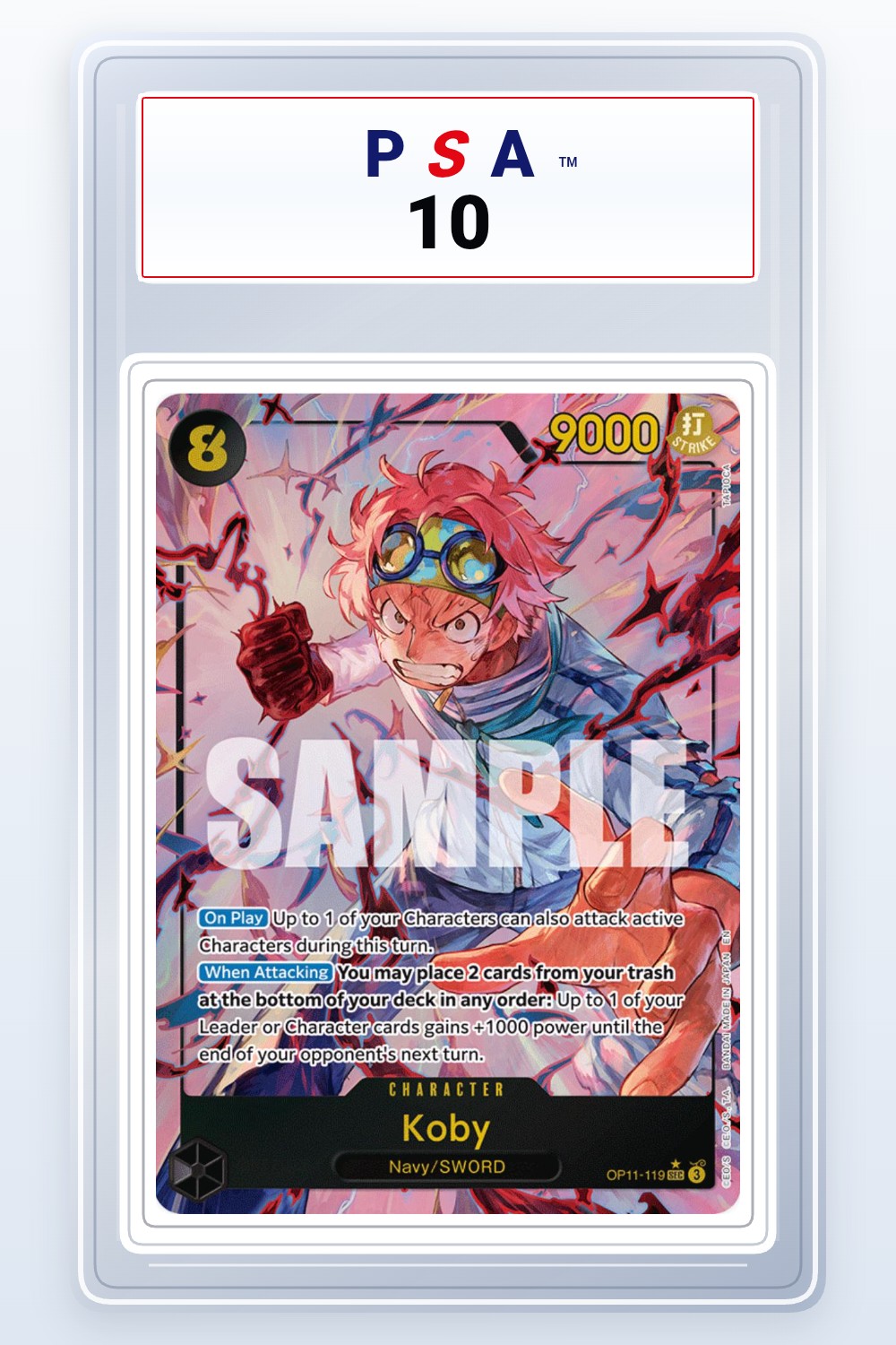 Koby [Alternate Art] OP11-119 PSA 10