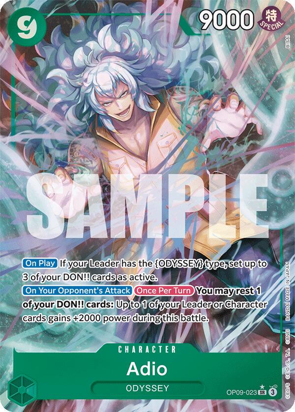 Adio [Alternate Art] OP09-023