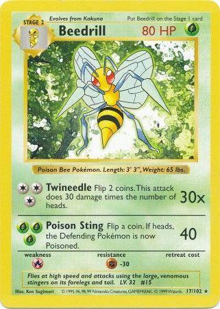 Beedrill [Shadowless] #17
