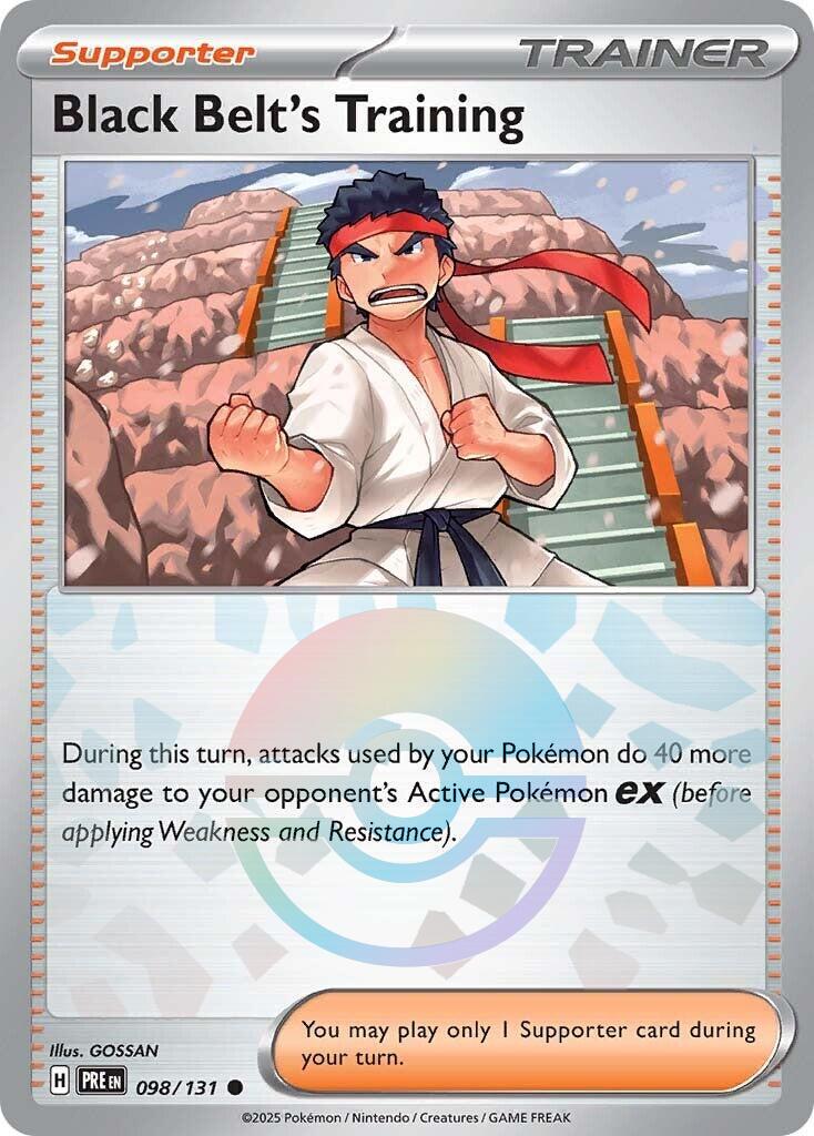 Black Belt's Training [Poke Ball] #98