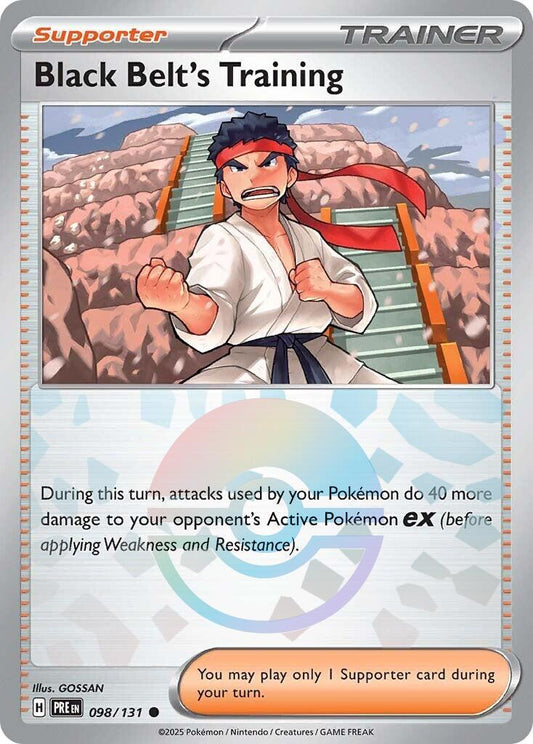 Black Belt's Training [Poke Ball] #98