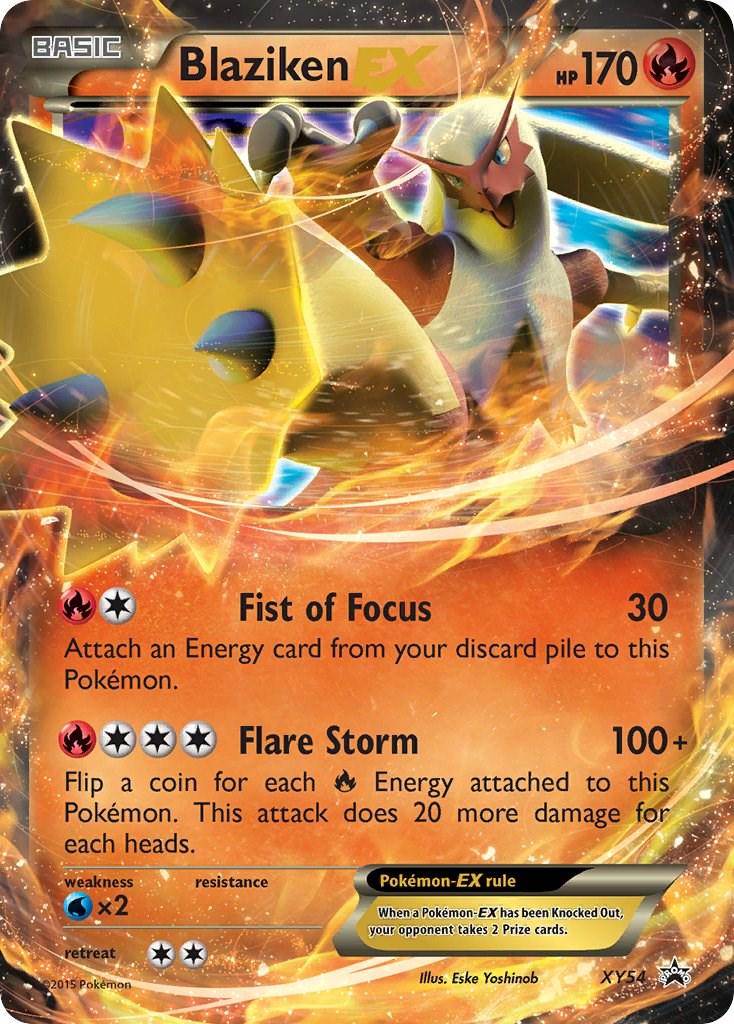 Blaziken EX #XY54