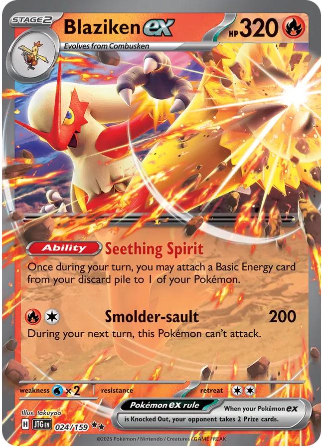 Blaziken ex #24