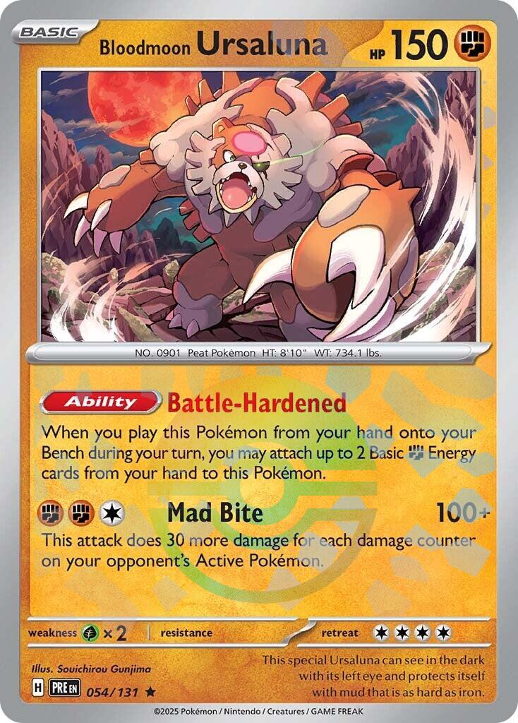 Bloodmoon Ursaluna [Poke Ball] #54