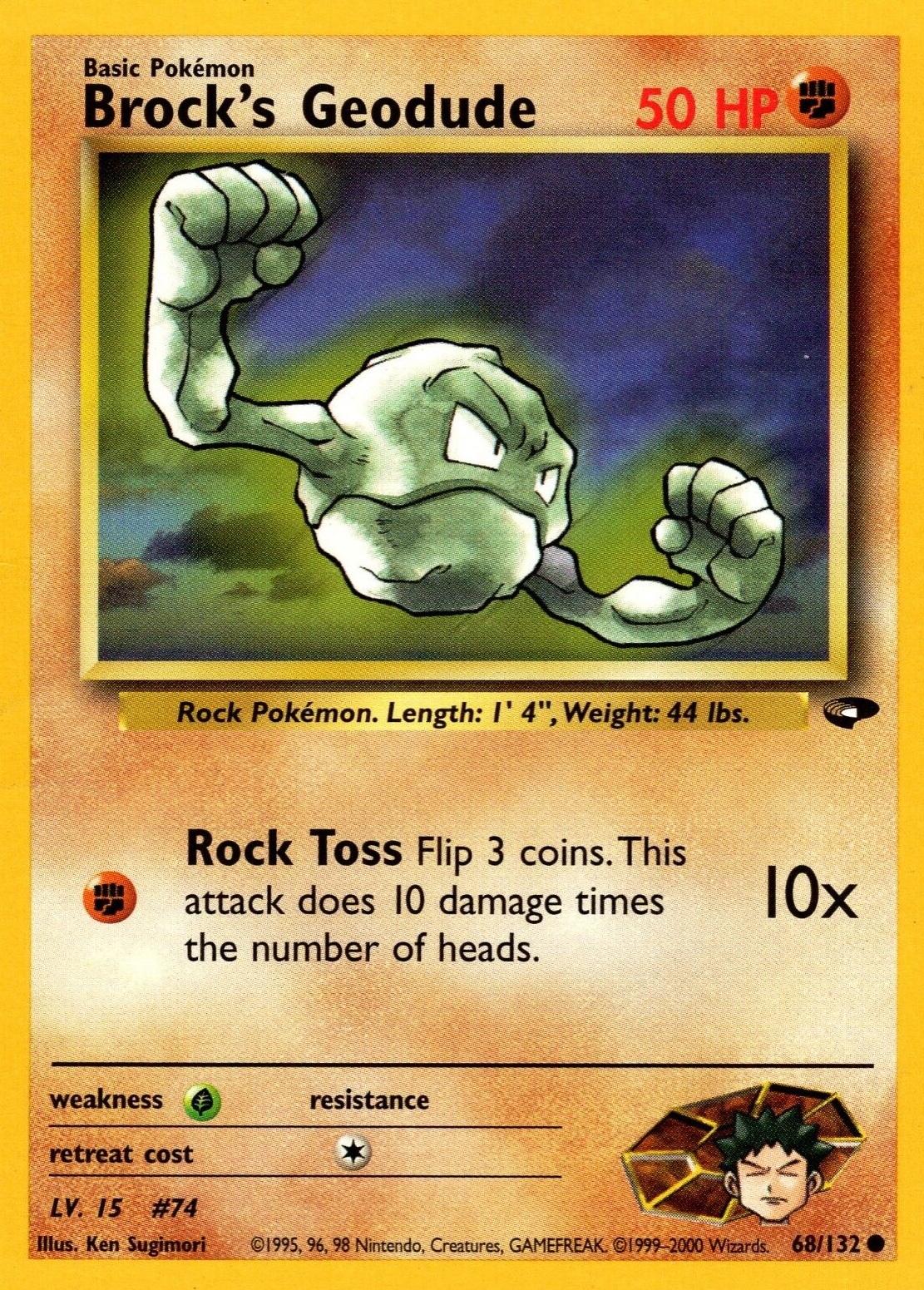 Brock's Geodude #68