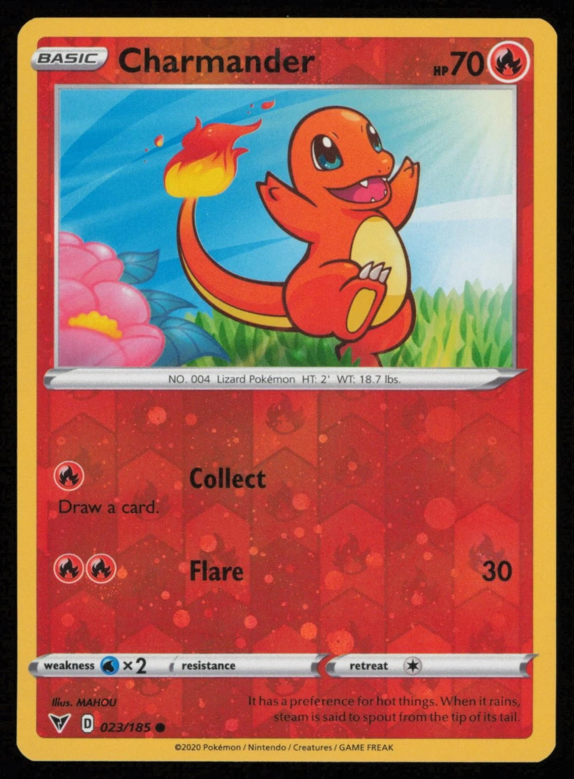 Charmander 23 (Reverse Cosmos Holo)