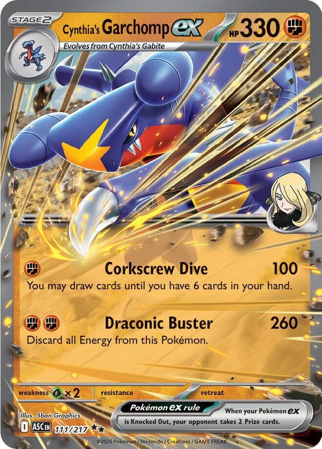 Cynthia's Garchomp ex #111