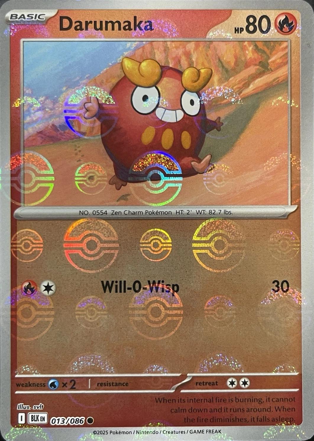 Darumaka [Poke Ball] #13