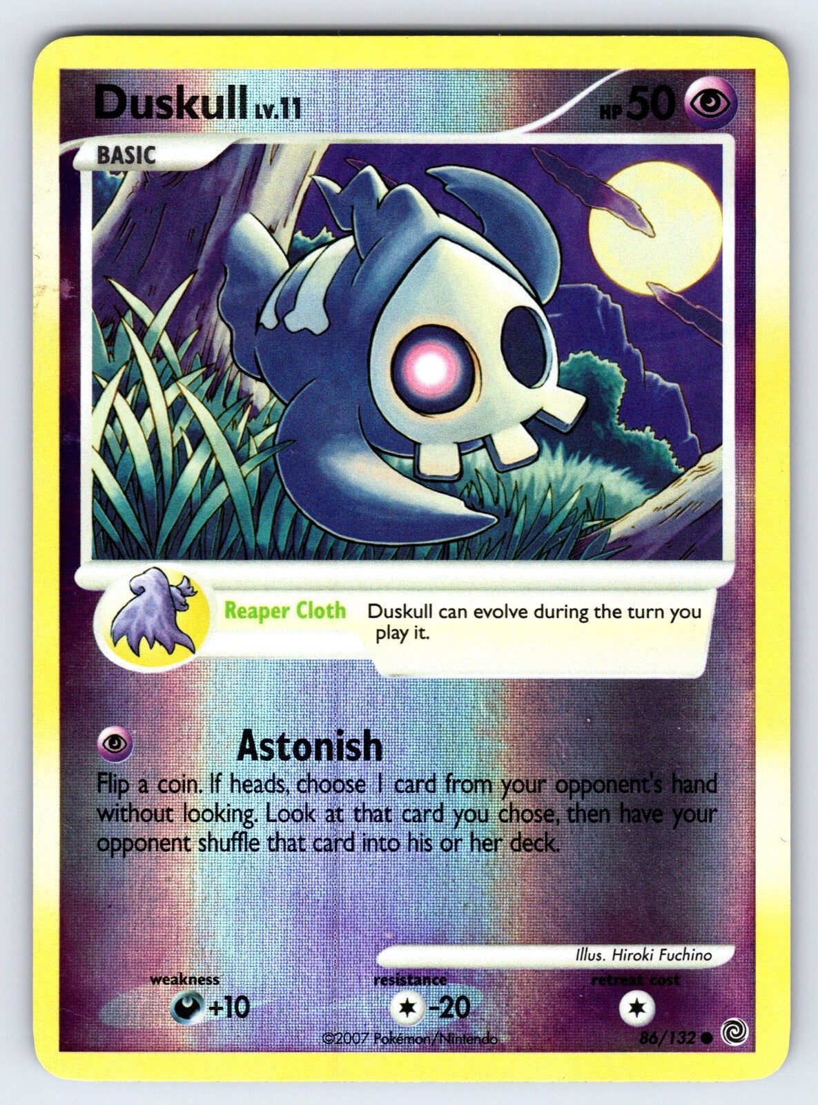 Duskull [Reverse Holo] #86