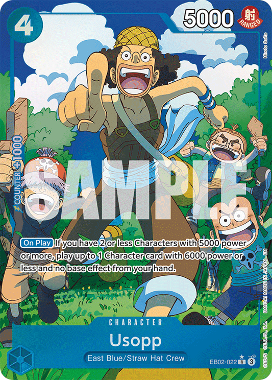 Usopp Extra Booster: Anime 25th Collection EB02-022