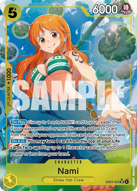 Nami Extra Booster: One Piece Heroines Edition EB03-053
