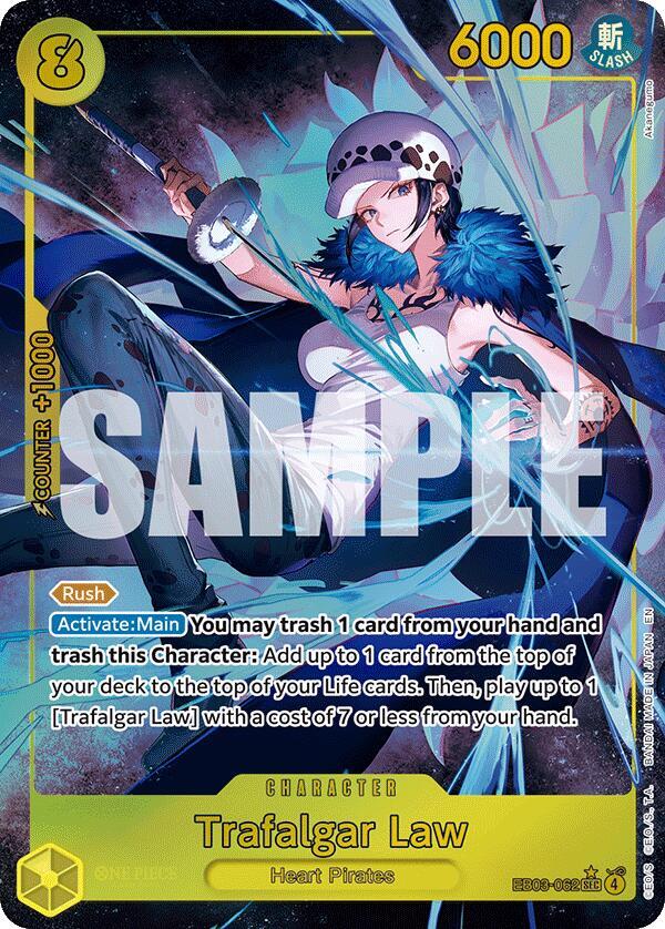 Trafalgar Law [Alternate Art] EB03-062