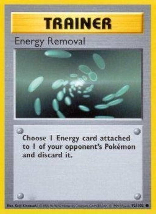 Energy Removal #92