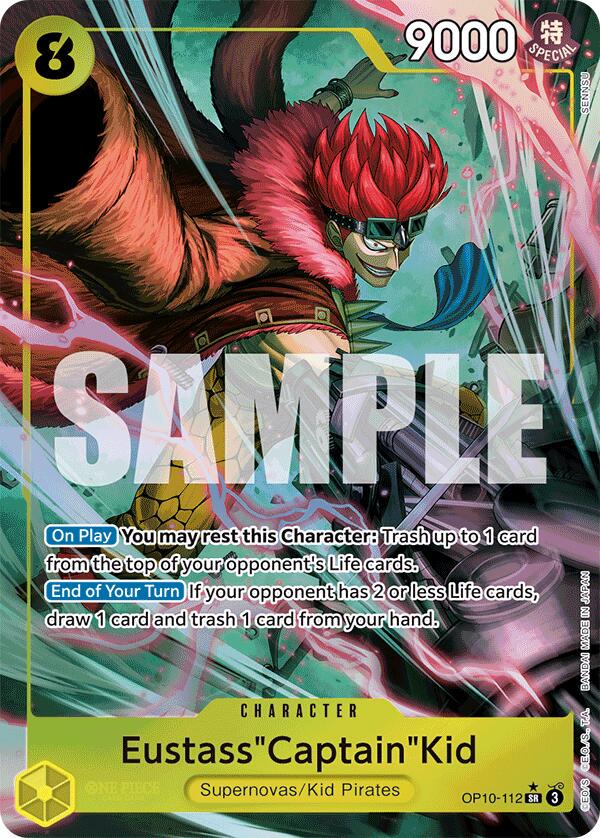 Eustass Captain Kid [Alternate Art] OP10-112