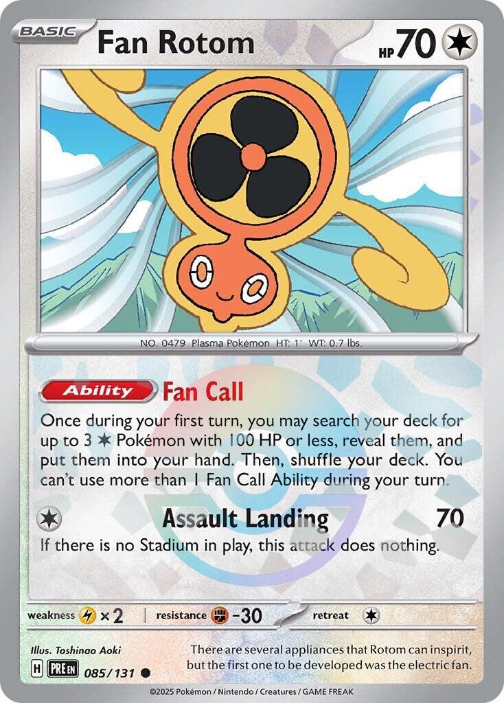 Fan Rotom [Poke Ball] #85