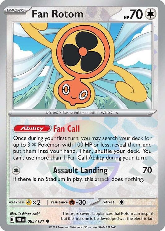 Fan Rotom [Poke Ball] #85