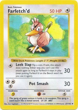 Farfetch'd [Shadowless] #27