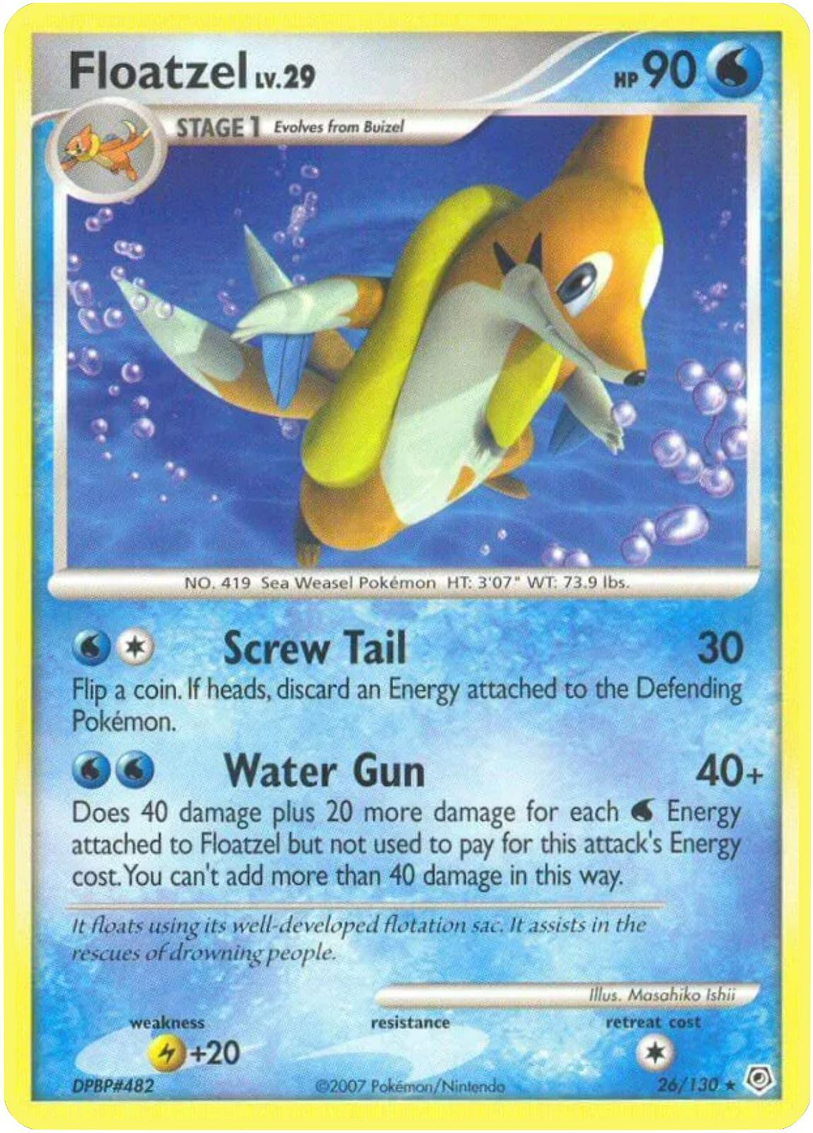 Floatzel #26