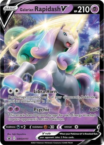 Galarian Rapidash V #SWSH111