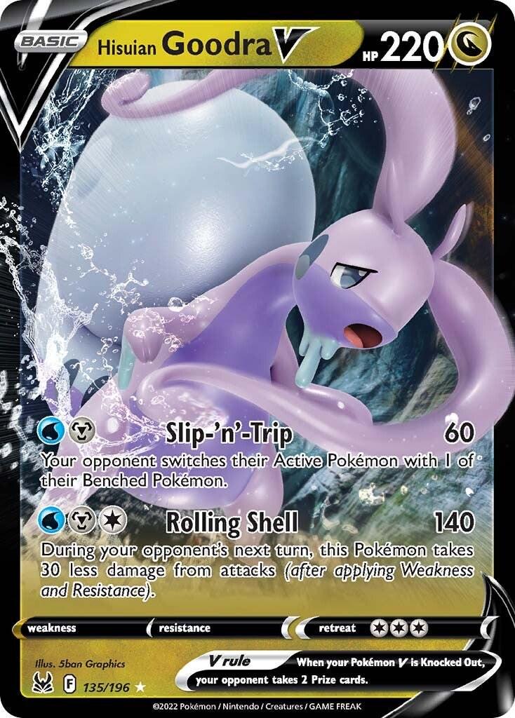 Hisuian Goodra V #135