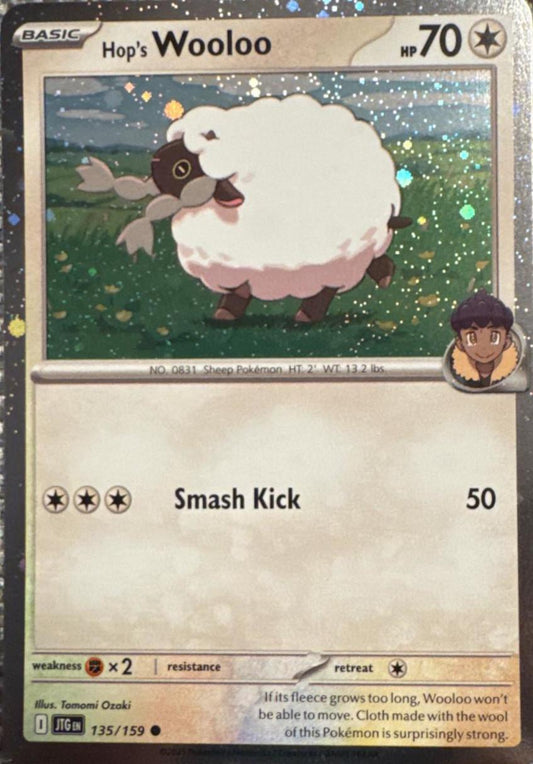 Hop's Wooloo [Cosmos Holo] #135