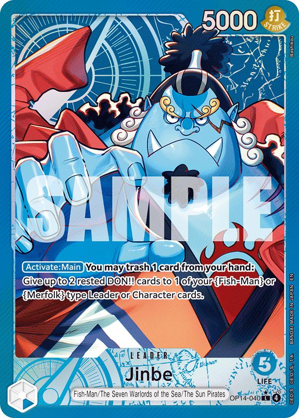 Jinbe [Alternate Art] OP14-040
