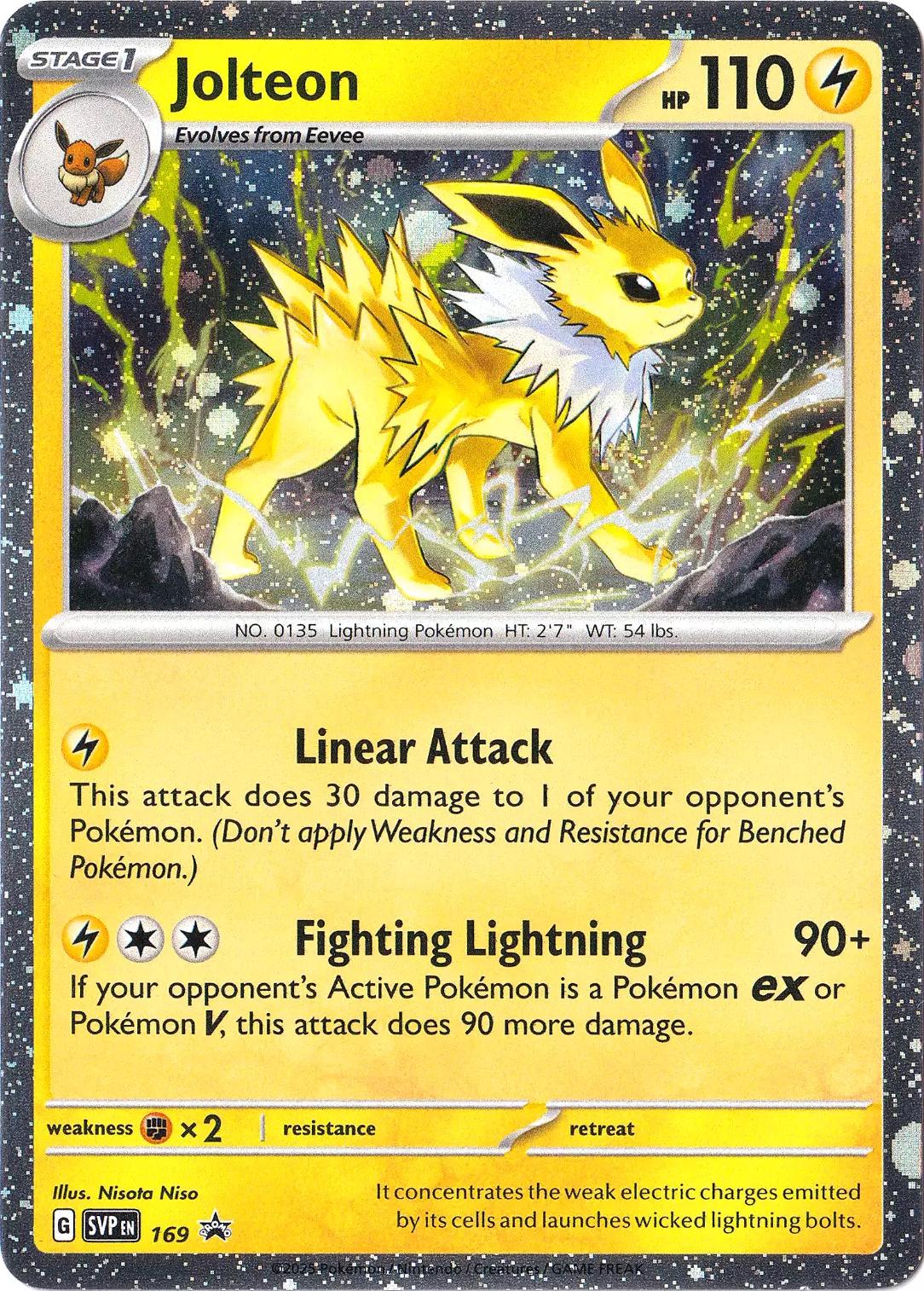 Jolteon [Cosmos Holo] #169