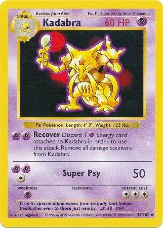 Kadabra [Shadowless] #32